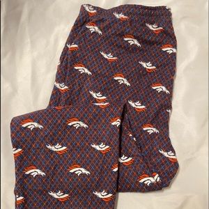 Denver Broncos fleece sweatpants
